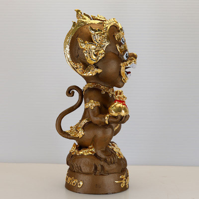 阿赞苏滨加持，佛历2566，四耳五眼金身16cm，做399尊