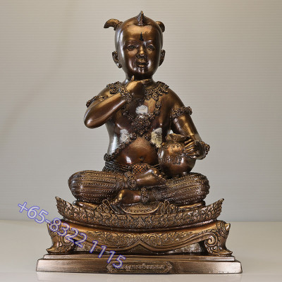 第一批龙婆宏加持，天童古曼 PuangPhet金身 25cm 佛历2553做500尊