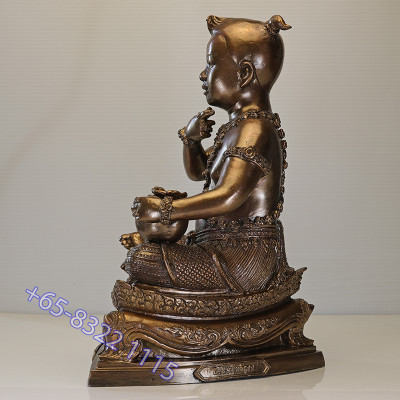 第一批龙婆宏加持，天童古曼 PuangPhet金身 25cm 佛历2553做500尊