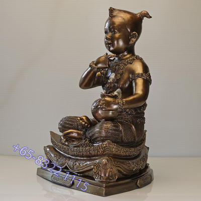 第一批龙婆宏加持，天童古曼 PuangPhet金身 25cm 佛历2553做500尊