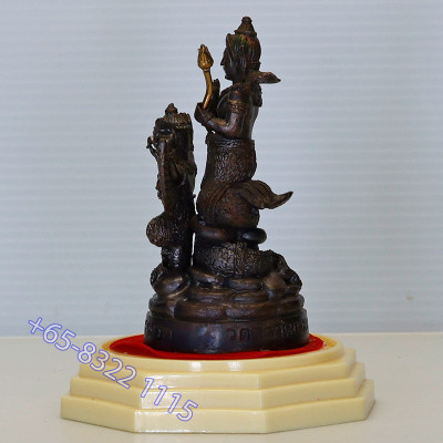 ChaoKun Udom 第一批 Phra Rahu & Phaya Krut 金身 9.5cm 佛历2558