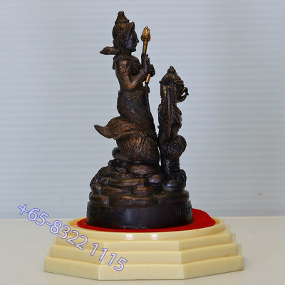 ChaoKun Udom 第一批 Phra Rahu & Phaya Krut 金身 9.5cm 佛历2558