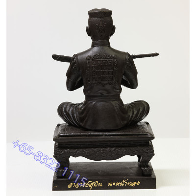 阿赞苏滨，佛历2567，金面坤平将军金身25cm