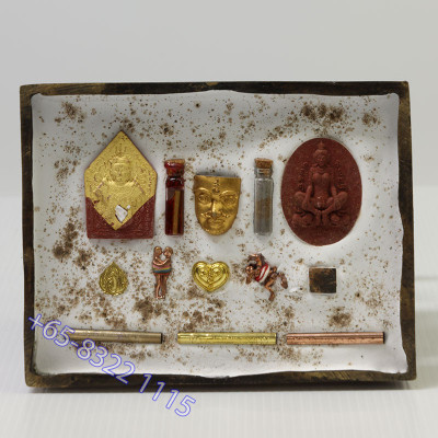 阿赞苏滨，佛历2567，金面坤平将军金身25cm