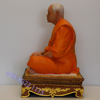LP Maha Surasak Statue 23cm 2565, S/n:1379 Made 3699