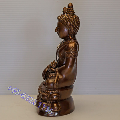 Made 200 S/n:12 LP Hong 2552 Blessed 3 Years, 6 Ceremony, Phra Kring Statue 17cm