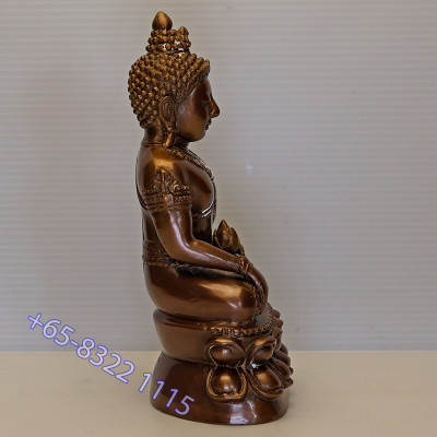 Made 200 S/n:12 LP Hong 2552 Blessed 3 Years, 6 Ceremony, Phra Kring Statue 17cm