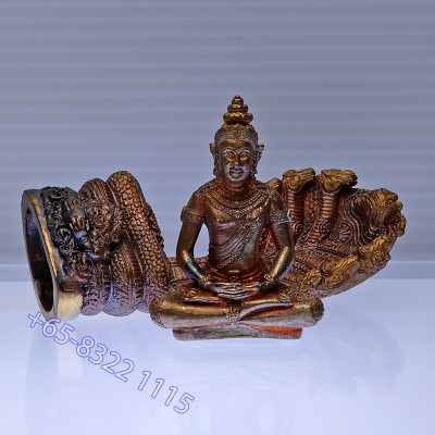 Ajahn KoPong 第一批 JaTuKam MakMeeSeeSuk 金身 8.5cm 佛历2547