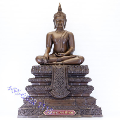 做300尊编号：162 龙婆玛哈苏啦洒，佛祖金身31cm，佛历2565 Wat PraDu