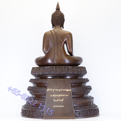 S/n:162 LP SuRaSak 2565 Buddha Statue 31cm Made 300pcs