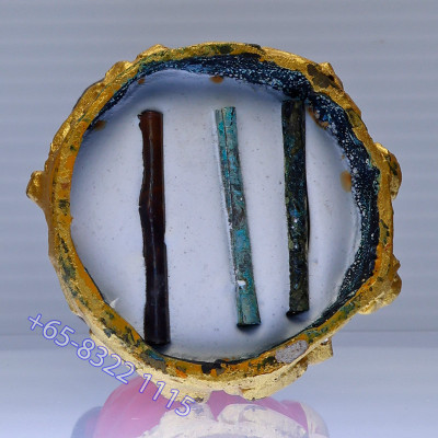 阿赞Plian 佛历2557魂魄勇金身9.5cm，红色裤 Wat Khao Aor