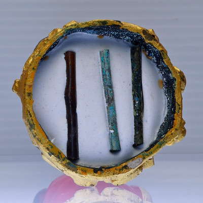 阿赞Plian 佛历2557魂魄勇金身9.5cm，红色裤 Wat Khao Aor