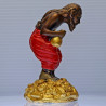 阿赞Plian 佛历2557魂魄勇金身9.5cm，红色裤 Wat Khao Aor