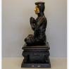 做199尊，编号：81阿赞苏滨，佛历2567，金面坤平将军金身25cm