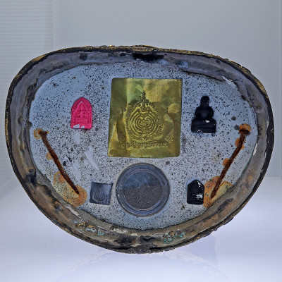 做299尊，阿赞苏滨加持，佛历2562，哪哃金脸古曼童金身26cm