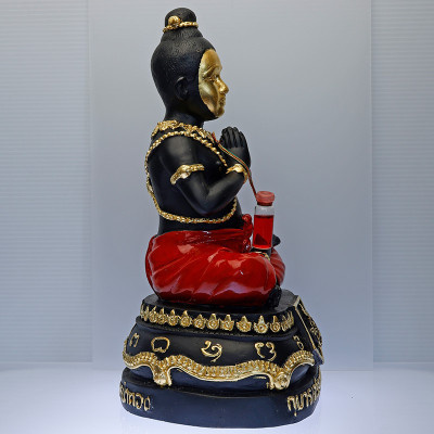 做299尊，阿赞苏滨加持，佛历2562，哪哃金脸古曼童金身26cm