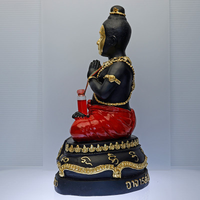 做299尊，阿赞苏滨加持，佛历2562，哪哃金脸古曼童金身26cm