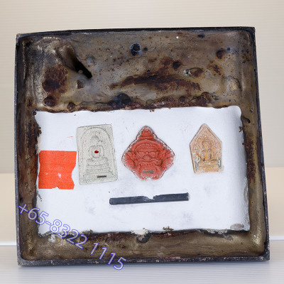 S/n: LP Key 2556 Phra KhunPean, KuManThong, KuManNee, Statue 28cm