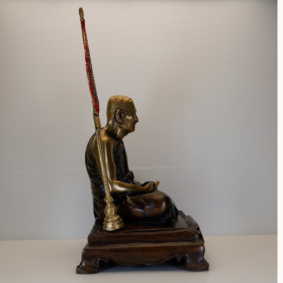 编号：2225 龙婆玛哈西拉金身 26cm Wat Pho Si Saat 佛历2567