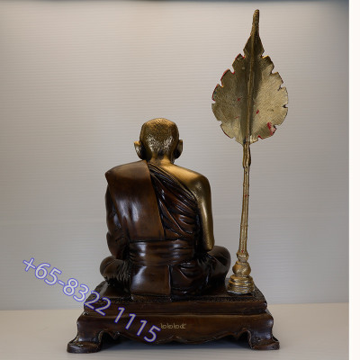 编号：2225 龙婆玛哈西拉金身 26cm Wat Pho Si Saat 佛历2567
