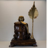 S/n:2225 LP Maha Sila Statue 26cm Wat Pho Si Saat 2567