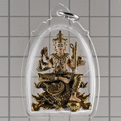 LP Noppawan Wat Senanimit 佛历2568，四面佛 3.9cm