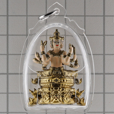 LP Noppawan Wat Senanimit 2568 Phra Prom, Patina 3.9cm