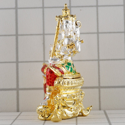 LP Noppawan Wat Senanimit 2568 Phra Prom, Gold Plated 3.9cm