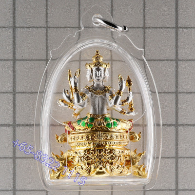 LP Noppawan Wat Senanimit 2568 Phra Prom, Gold Plated 3.9cm