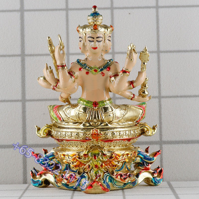 LP Noppawan Wat Senanimit 2568 Phra Prom, Gold Plated 3.9cm