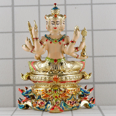 LP Noppawan Wat Senanimit 2568 Phra Prom, Gold Plated 3.9cm