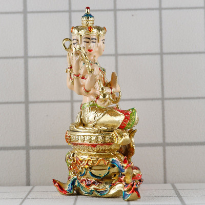 LP Noppawan Wat Senanimit 2568 Phra Prom, Gold Plated 3.9cm