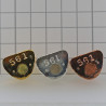 Made 999 LP Deng Wat Rai 2554 LP Thuad Rose Gold Plated S/n:561