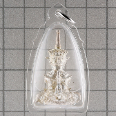 Made 499 Silver Phra Pidta 2558 Wat TraiMit 12 Famous Monks Chanted