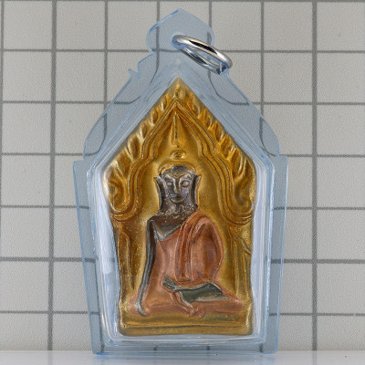 做200尊，Wat Pa LeLai 佛历2558大法会，坤平将军，镀3k ，4.8cm