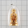 KuBa BoonMa 90yrs Old 2556 SiHuHaTa, Takrut, Gold Plated 3.2cm