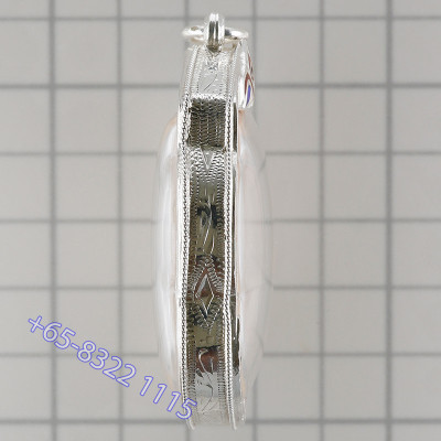 S/n:119 Silver LongYa & Gold Takrut LP Keow Wat HuaiNgo LP Thuad 2555