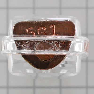 龙婆Deng，Wat Rai 佛历2554，龙莆托2.8cm 做999尊编号：561