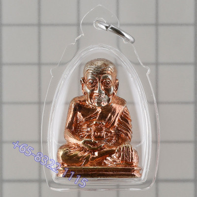 龙婆Deng，Wat Rai 佛历2554，龙莆托2.8cm 做999尊编号：561