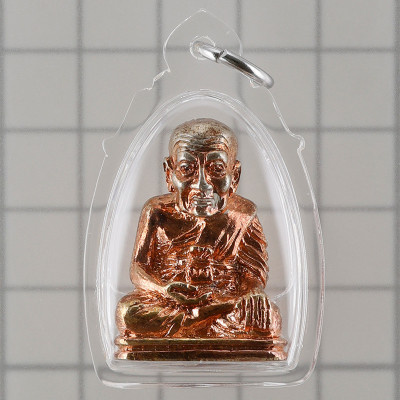 龙婆Deng，Wat Rai 佛历2554，龙莆托2.8cm 做999尊编号：561