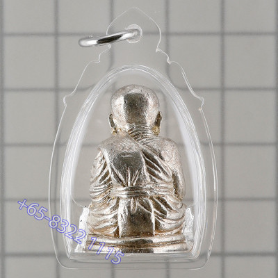 Made 999 LP Deng Wat Rai 2554 LP Thuad Silver Plated S/n:561