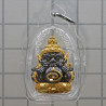 Ajahn Subin 2566 Phra Rahu 3k Gold Plated 2.2cm