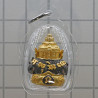 Ajahn Subin 2566 Phra Rahu 3k Gold Plated 2.2cm