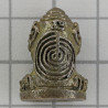 龙婆同与九位著名僧侣加持 佛历2553 帕比打，铜 2.1cm