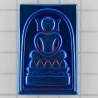 Made 199 KruBa Baeng 2568 Phra Somdej Kaiser Blue Plated 4.3cm