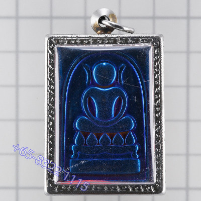 做199尊，古巴Baeng 佛历2568帕崇迪凯蛇，镀蓝金4.3cm，Wat TaNot