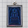 Make 199 KruBa Baeng 2568 Phra Somdej Kaiser Blue Plated 4.3cm