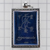 Make 199 KruBa Baeng 2568 Phra Somdej Kaiser Blue Plated 4.3cm