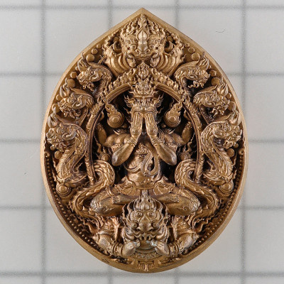 Made 299 Nawa S/n:2 KB Baeng 2559 Phra Pidta Wat TaNot With Temple Cert