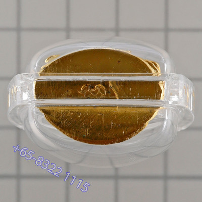 S/n: 26 LP Loy 2561 Phra Kring Gold Plated 4cm, Made 60 pcs